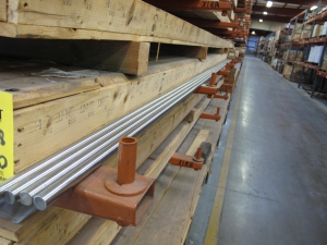 LOT (244) BAR, ROUND TYPE, 0.775" +/- 0.020" DIAMETER SIZE, 1.585 LBS/FT, BORATED STAINLESS STEEL MATERIAL GRADE A PROCESS, 174" MINIMUM LENGTH, ASTM A887, TYPE 304B7, ASTM A484-ROUND BAR SPECIFICATION. 9 BOXES WITH 244 RODS (W-50) LOADING & HANDLING FEE $50-